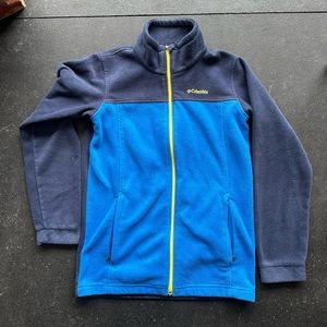 Columbia fleece jacket Boys size Large (14/16)